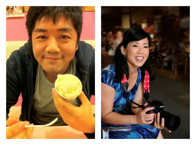 Speakers joining Eat Drink Blog 5: Nat Ho from Rubbish Eat Rubbish Grow, and Christina Soong from The Hungry Australian